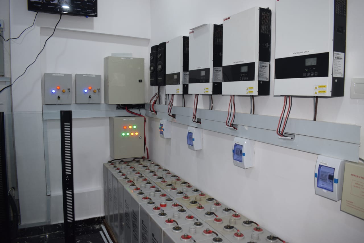 Solar Inverter System Installation at Lotus Bank Lekki