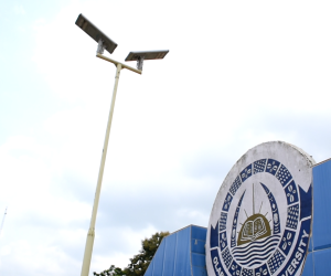 Solar Street Light Project at Olabisi Onabanjo University